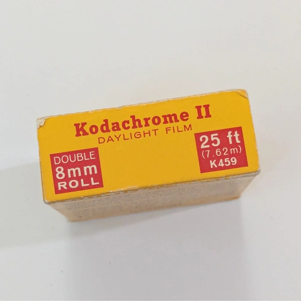 Vintage KODACHROME II Color Movie Film NOS 8mm + Tape Splicer Cut Trim Japan